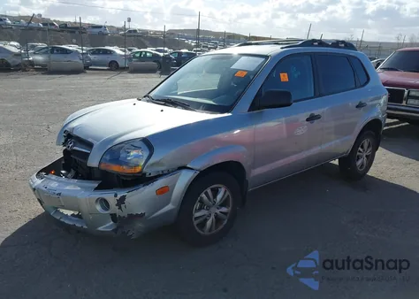 2009 Hyundai Tucson Gls из США, поврежденный, VIN KM8JM12B79U989932